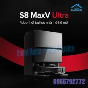Robot hút bụi lau nhà Roborock S8 MaxV Ultra