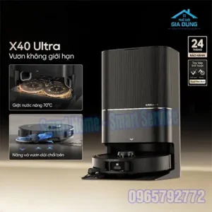 Robot hút bụi lau sàn Dreame X40 Ultra