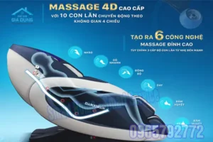 Ghế Massage Daikiosan DKGM-30003