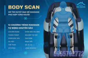 Ghế Massage Daikiosan DKGM-30003