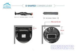 Robot Hút Bụi Lau Nhà Neato Botvac D6