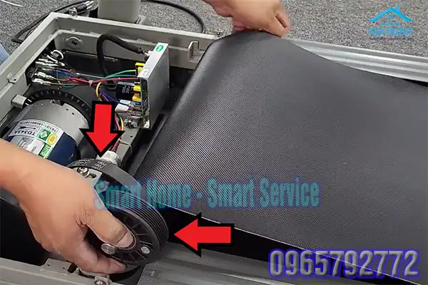 Máy Chạy Bộ Đứt Dây Đai