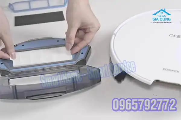 Robot hút bụi Xiaomi không ra nước