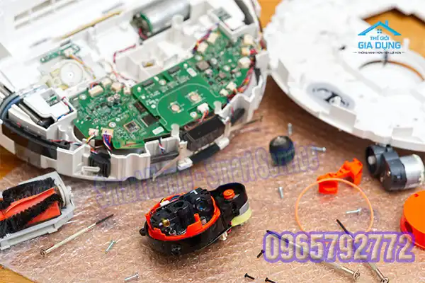 Lỗi khay lau Ecovacs