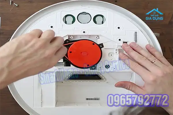 Reset robot hút bụi Xiaomi
