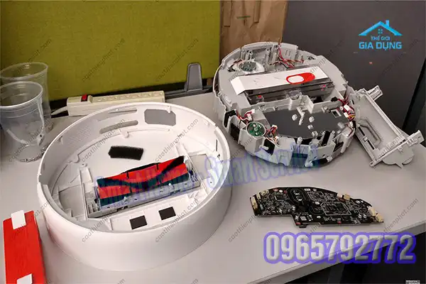 Robot xiaomi không hiện bản đồ