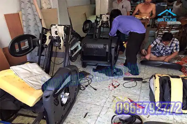 Hướng dẫn sửa ghế massage