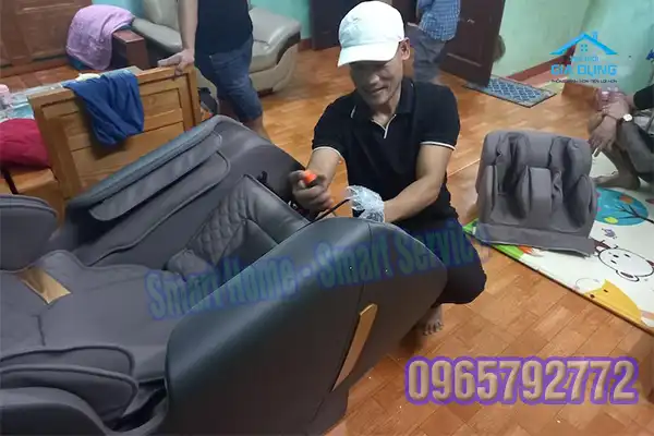 Ghế massage bị kêu