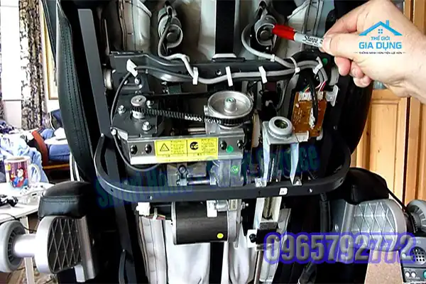 Lỗi e1 ghế massage