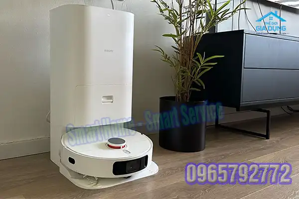 Thay bánh xe robot hút bụi Ecovacs