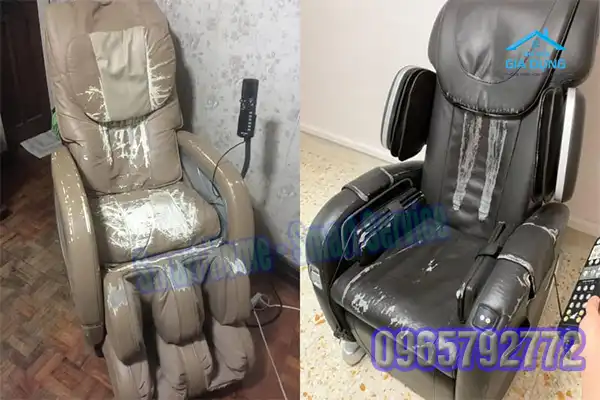 Thay da ghế massage tại nhà giá rẻ
