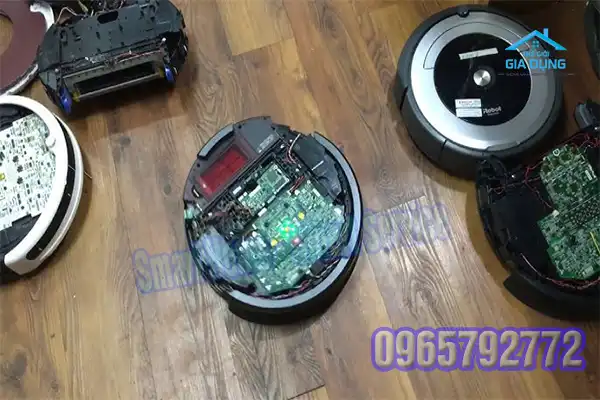 iRobot Roomba báo đèn đỏ