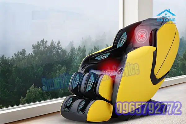 Ghế massage không hạ xuống được