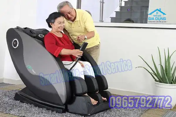 Các lỗi thường gặp ở ghế massage