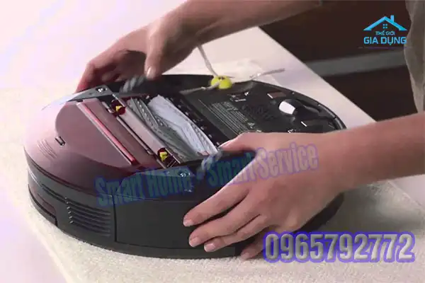 iRobot Roomba báo đèn đỏ