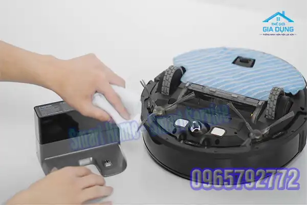 Cách cài đặt robot hút bụi ECOVACS dn622