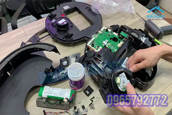 Tại sao robot hút bụi không chạy