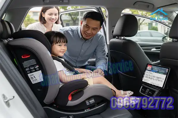 Hệ thống ghế trẻ em nâng cao ecrs