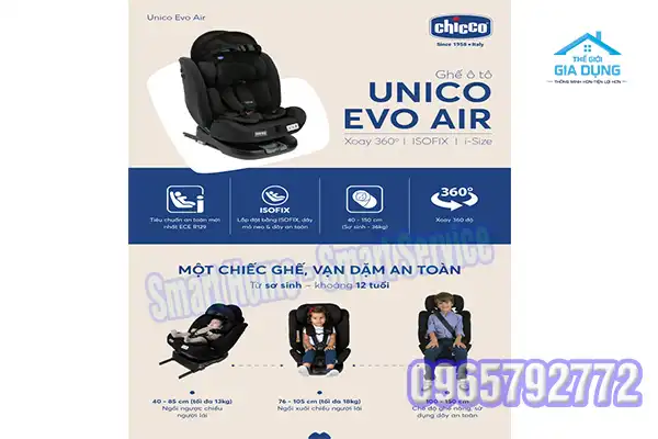 Ghế ngồi ô tô Joie