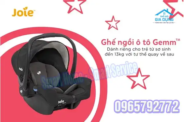 Ghế ngồi ô to Joie Steadi