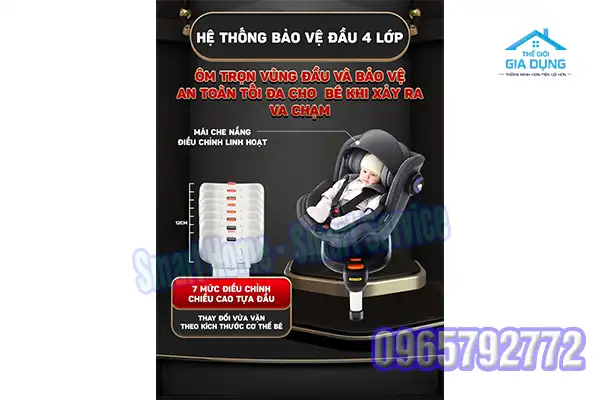Ghế ngồi ô to Chilux ROY 360