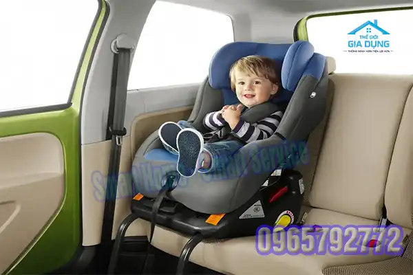 Cách lắp ghế trẻ em trên ô tô Joie