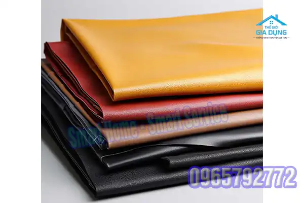 các loại da ghế massage