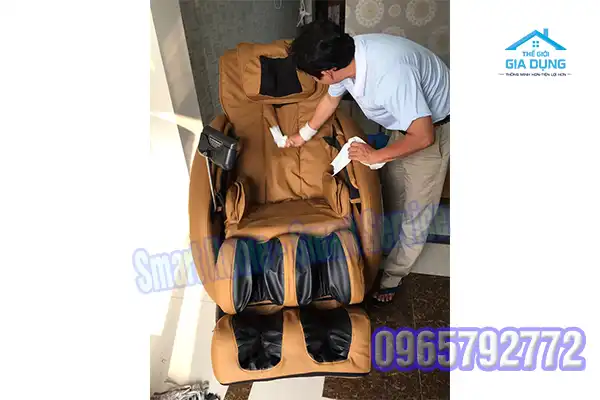 bảo quản da ghế massage đã qua sử dụng