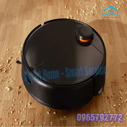 Robot hút bụi xiaomi báo đèn đỏ