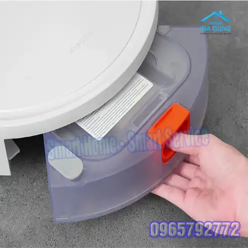 Robot hút bụi xiaomi bị tắc nước