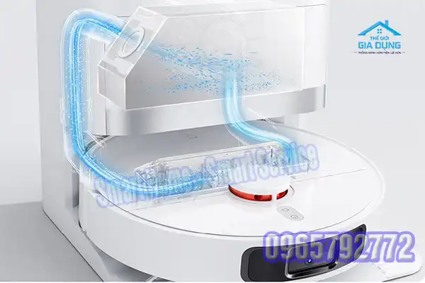 Robot hút bụi Xiaomi không sạc được