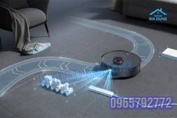 Robot không về dock sạc