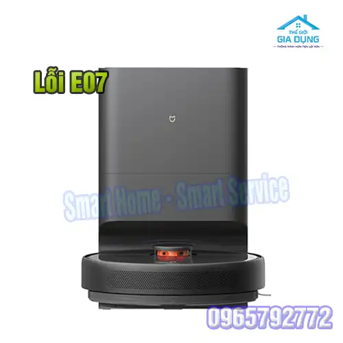 Robot Hút Bụi Xiaomi Báo Lỗi E07
