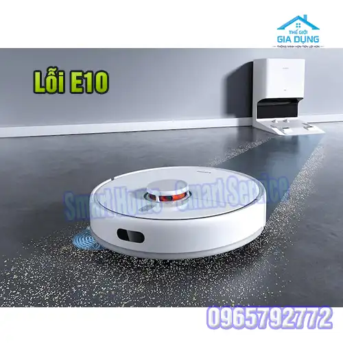 Robot Hút Bụi Xiaomi Báo Lỗi E10