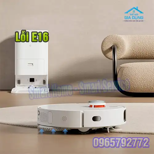 Robot Hút Bụi Xiaomi Báo Lỗi E16