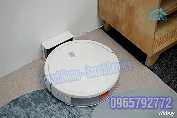 Robot hút bụi Xiaomi báo đèn đỏ