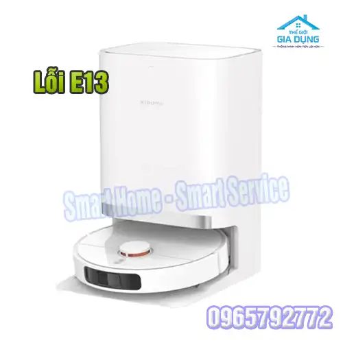 Robot hút bụi Xiaomi báo lỗi E13