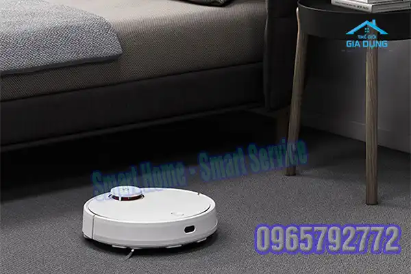 Robot hút bụi Xiaomi báo đèn đỏ