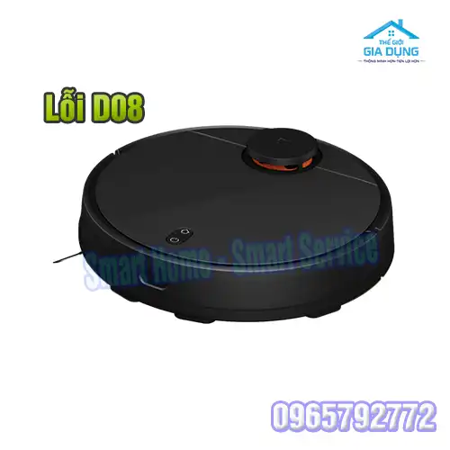 Robot hút bụi xiaomi báo lỗi D08