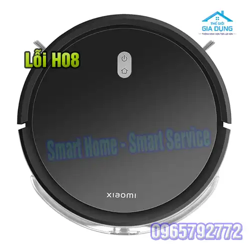 Robot hút bụi xiaomi báo lỗi H08