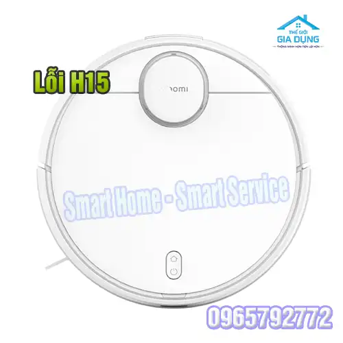 Robot hút bụi xiaomi báo lỗi H15
