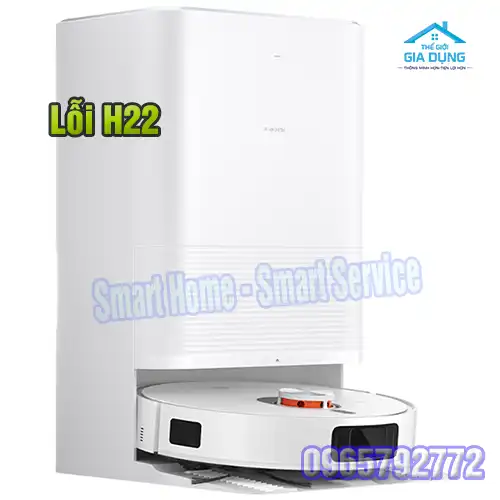 Robot hút bụi xiaomi báo lỗi H22