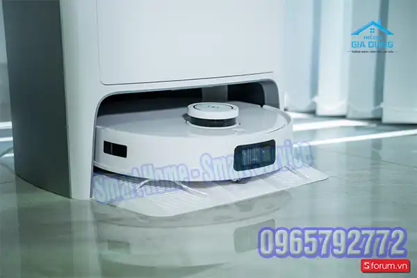 Robot Ecovacs sạc không vào pin